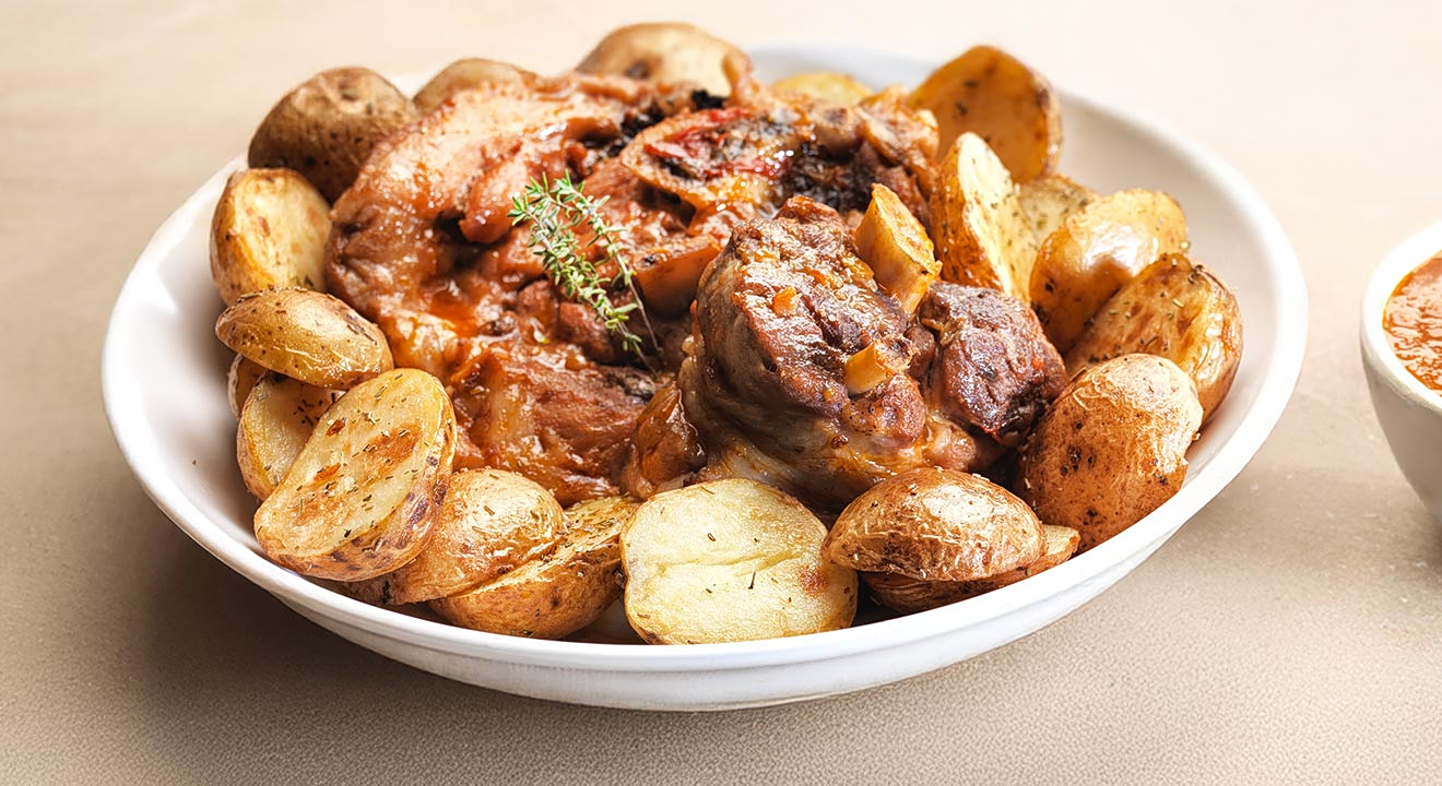 οσομπούκο στη γάστρα