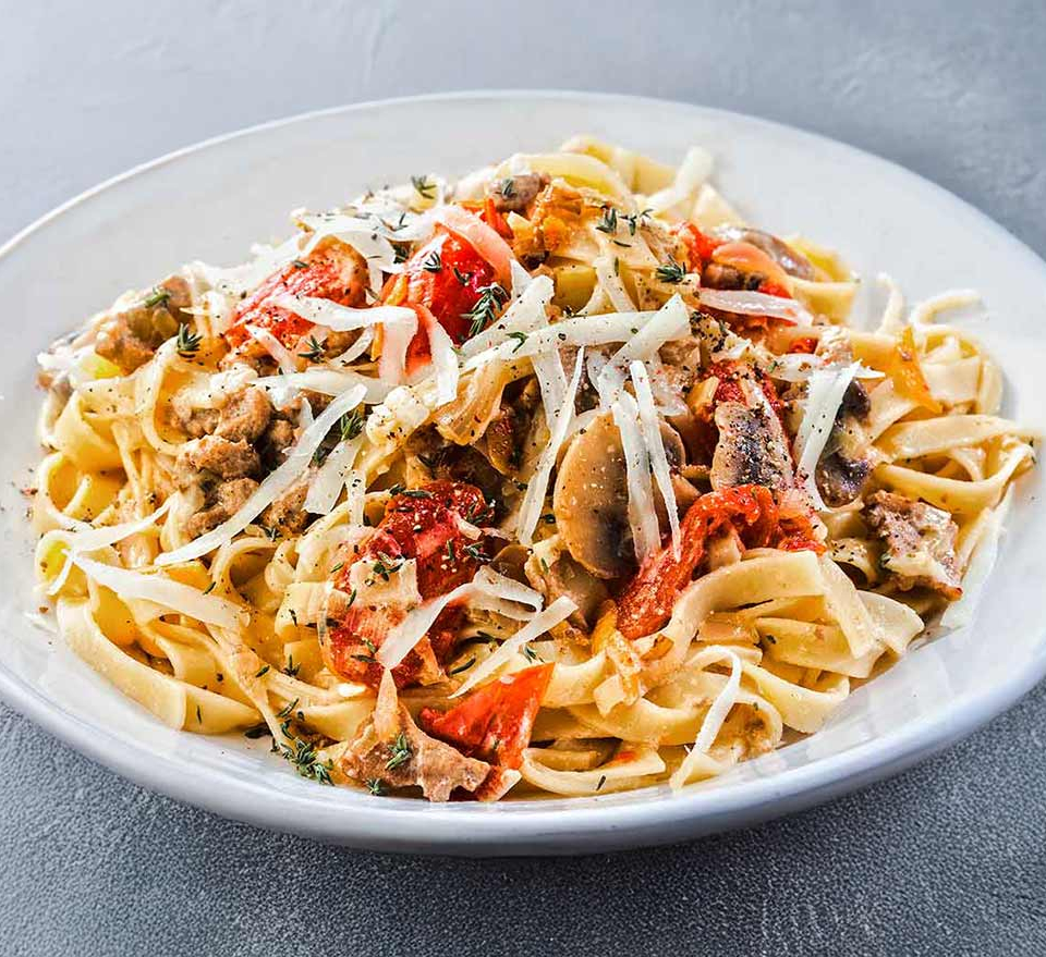 ζυμαρικα με ψαρονεφρι