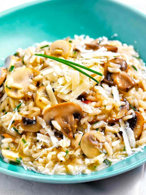 Ριζότο μανιταριών στο φούρνο