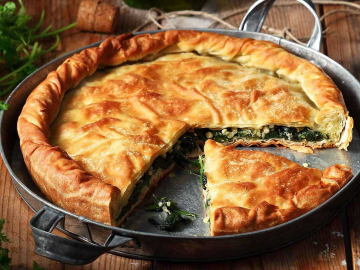 Σπανακόπιτα νηστίσιμη