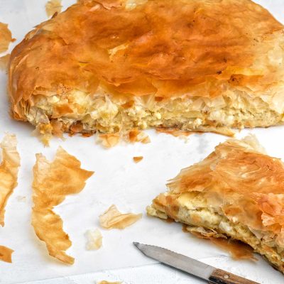 τυροπιτα με σιμιγδαλι