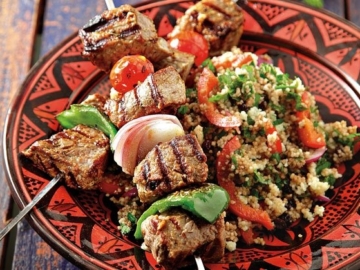 Σις κεμπάπ (domatesli sis kebab)