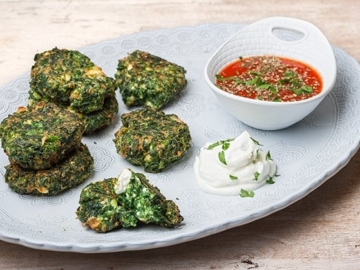 Κροκέτες με σπανάκι