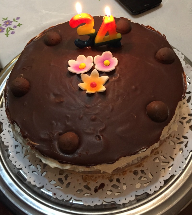 Cheesecake με ferrero rocher, oreo και μερέντα, της Χριστίνας Δαρατζή