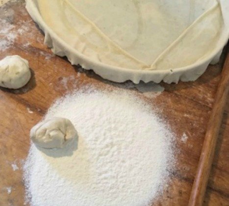 σπιτικο χωριάτικο φύλλο για πίτα βασικη συνταγη σπιτικες πιτες