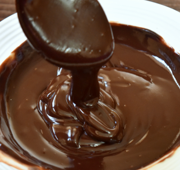 Γκανάς σοκολάτας (Ganache) για επικάλυψη κορμού και τούρτας