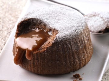Σουφλέ σοκολάτας εύκολο, χωρίς γλουτένη