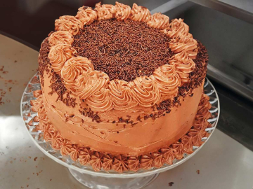 Τούρτα τρούφα σοκολάτας