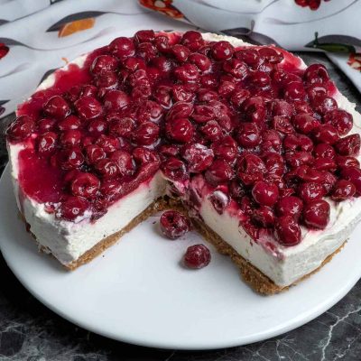 τσιζκεικ με μελομακαρονα - ευκολο cheesecake - cheesecake ευκολο - cheesecake με βαση μελομακαρονα