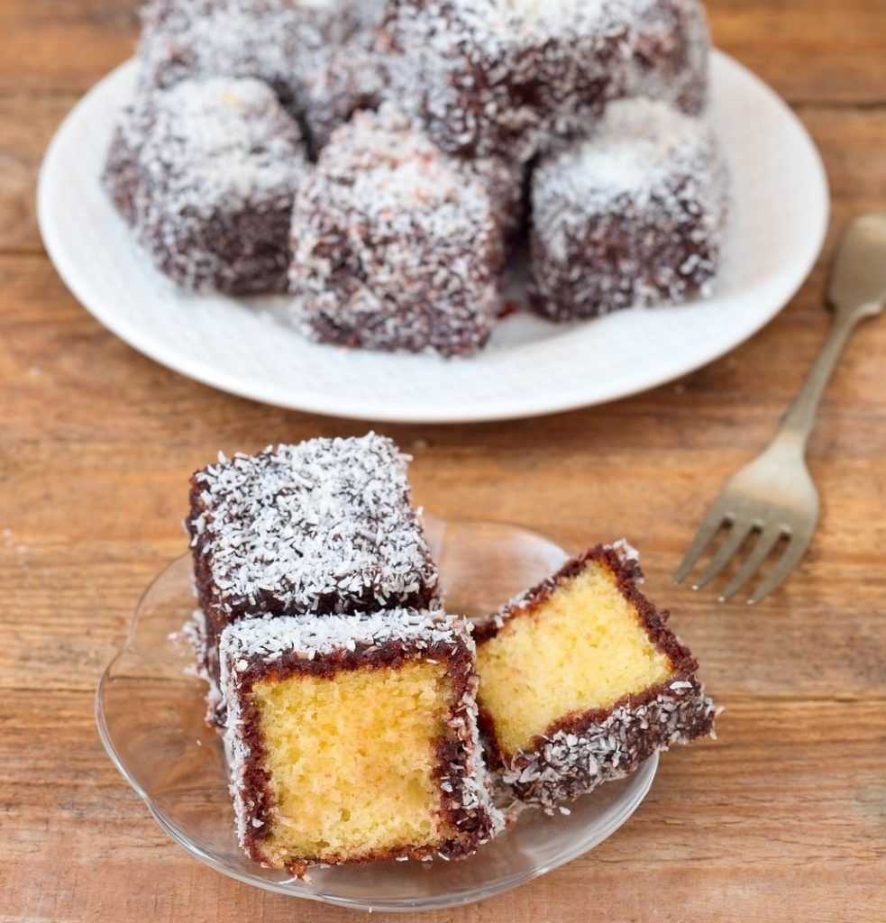 Lamingtons από την Αυστραλία της Αργυρώς
