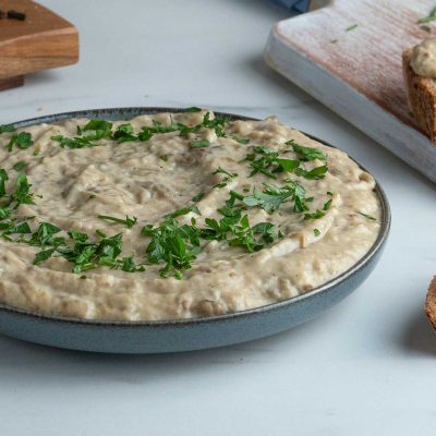 πουρές μελιτζάνας