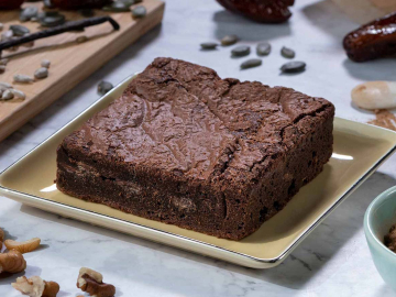 Brownies χωρίς ζάχαρη και χωρίς αλεύρι