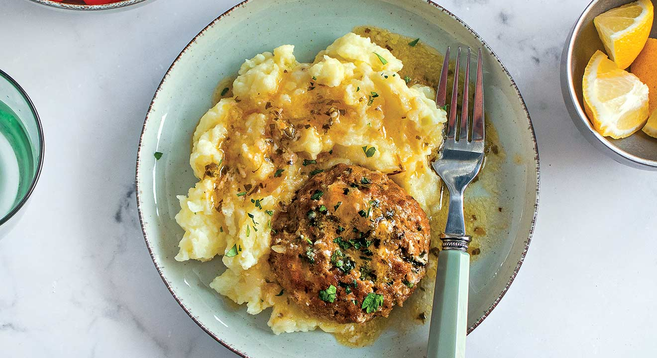 Μπιφτέκια στο τηγάνι