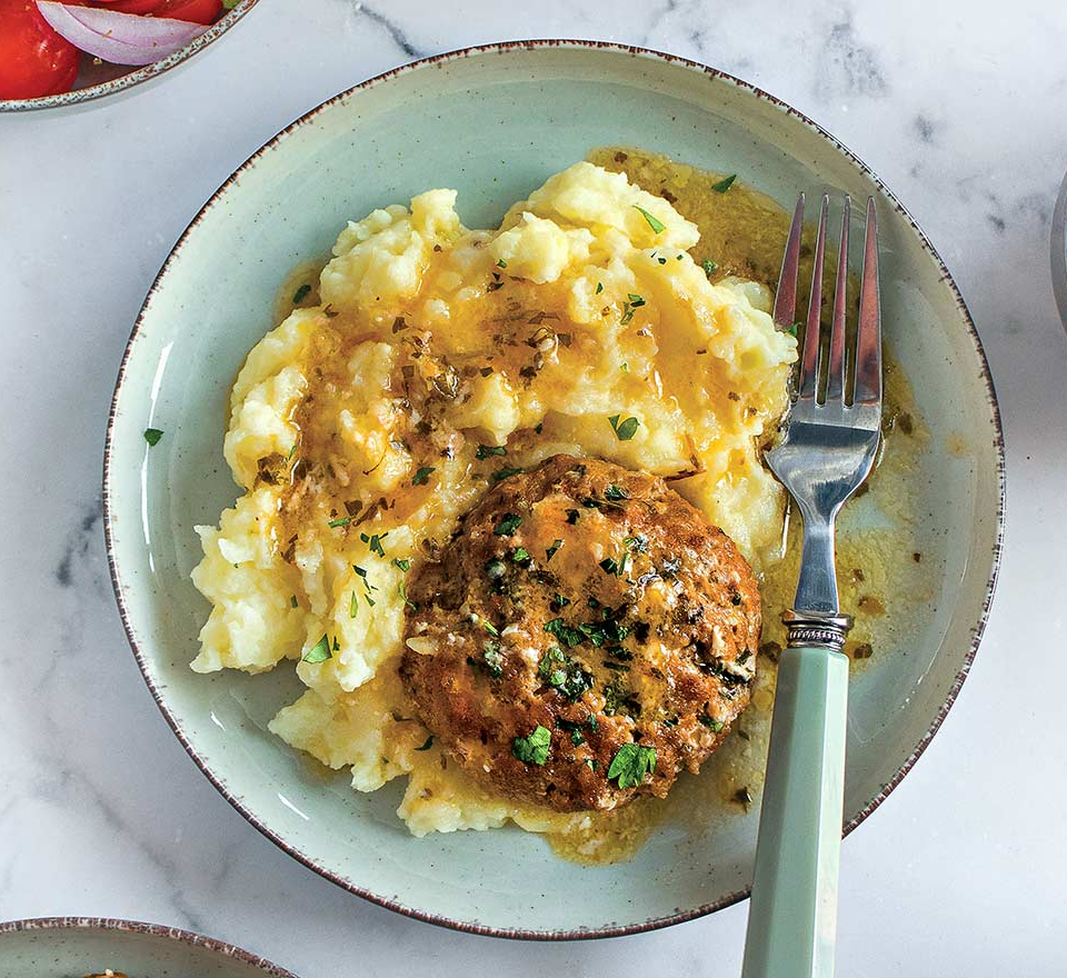 μπιφτεκια στο τηγανι