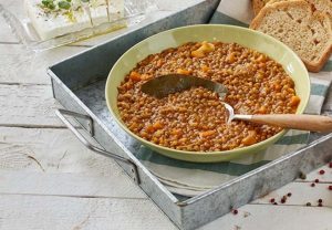 φακές σούπα κοκκινες κοκκινιστες συνταγη