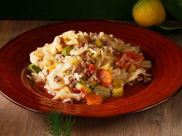 Λαχανόρυζο με κιμά