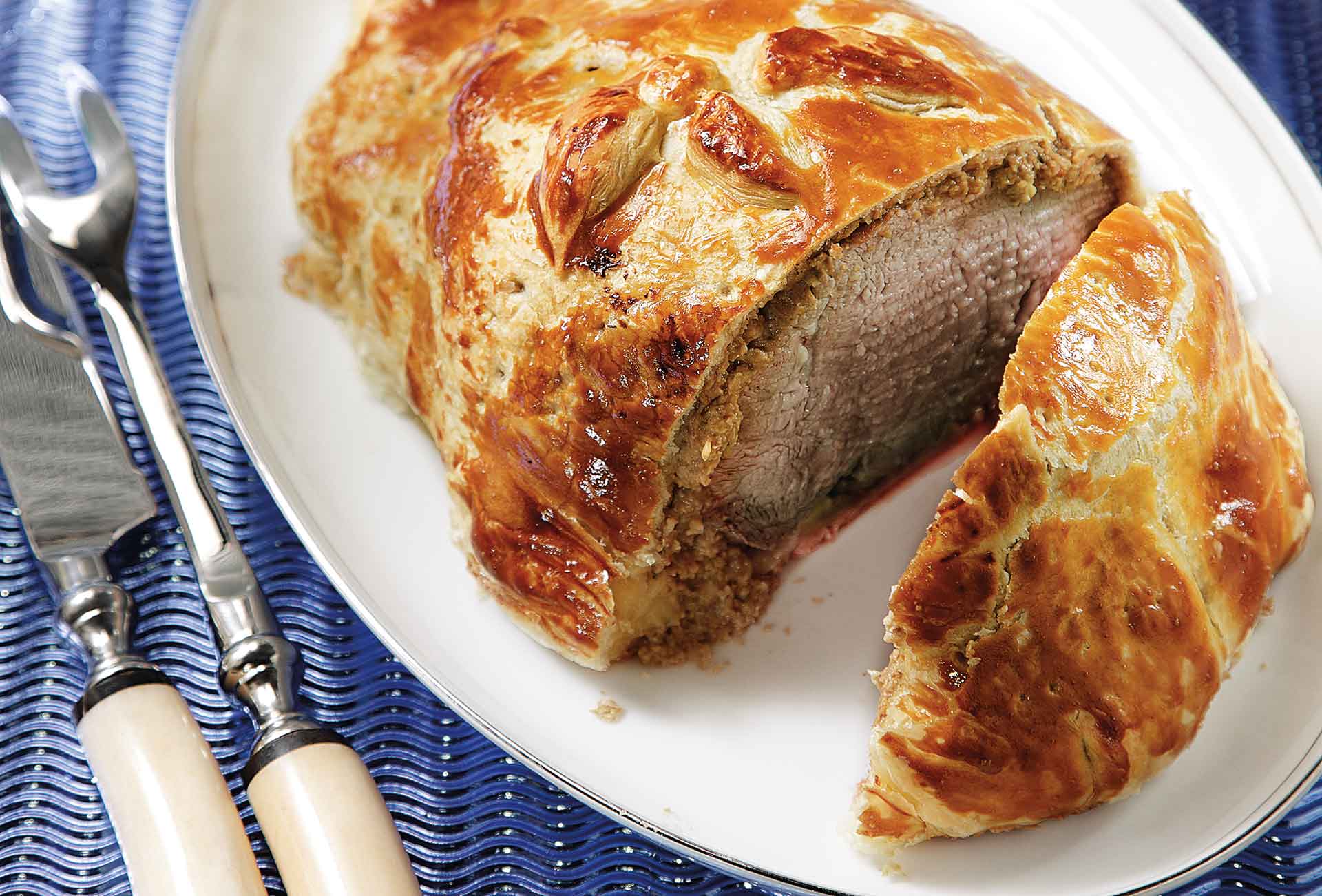 μοσχάρι ουέλινγκτον (beef wellington)