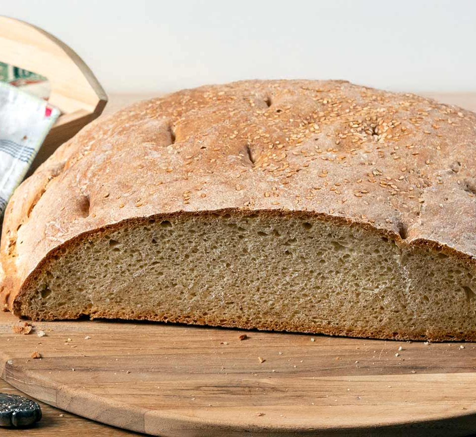 ψωμι με προζυμι - προζυμενιο ψωμι