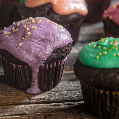 νηστίσιμα cupcakes χωρίς αυγά