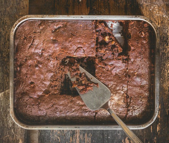 νηστίσιμο brownies χωρίς αυγά χωρίς βούτυρο vegan συνταγη