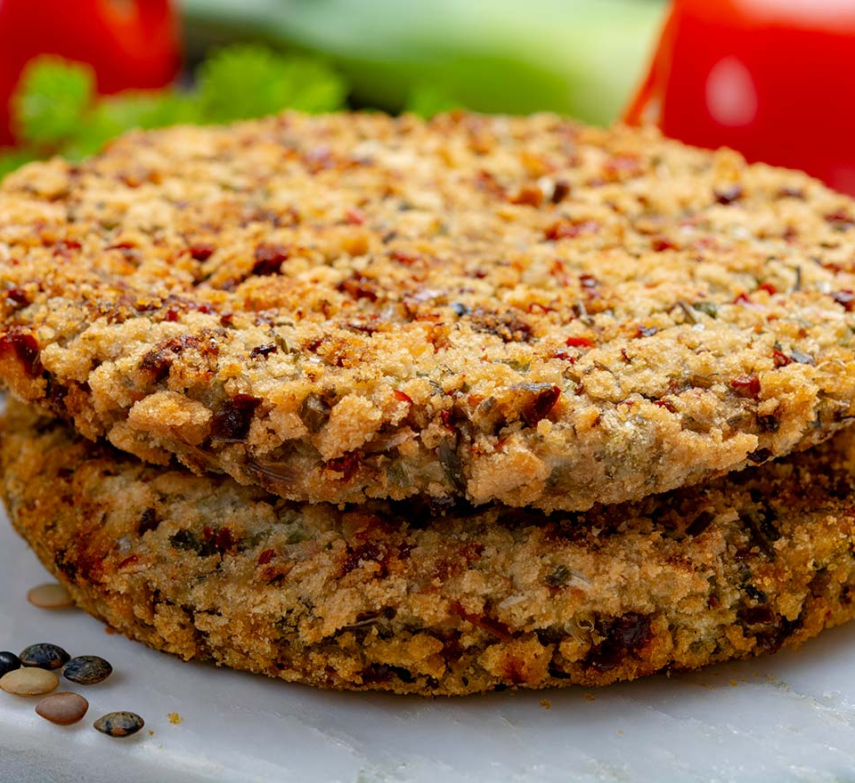 μπιφτεκια λαχανικων - μπιφτεκια νηστισιμα