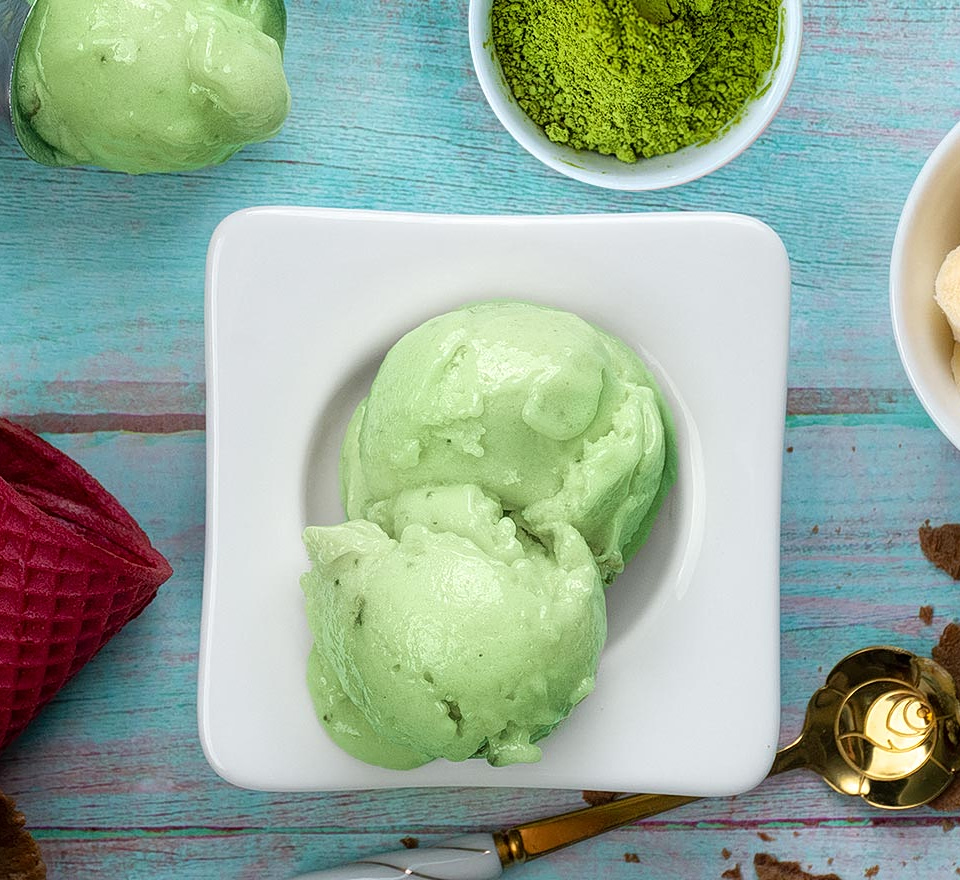 παγωτο matcha
