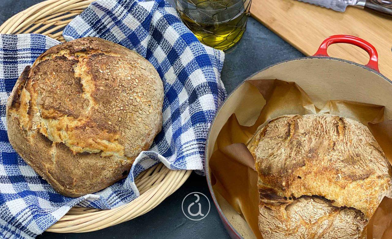 Ψωμί εύκολο χωρίς ζύμωμα-featured_image