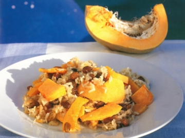 Κολοκυθόρυζο στο φούρνο