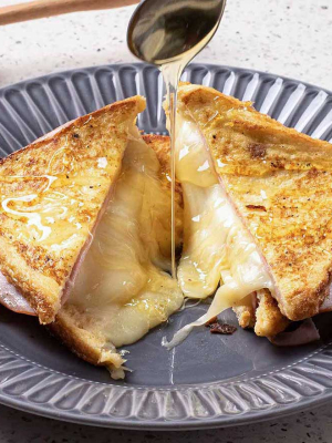 French toast ham and cheese