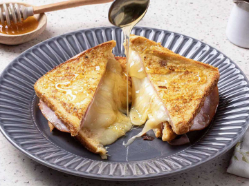 French toast ham and cheese