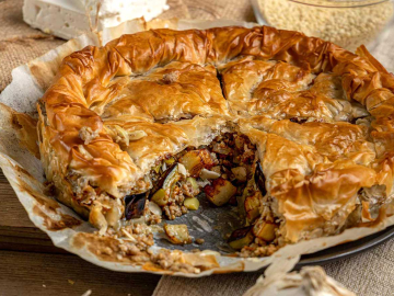 Μελιτζανόπιτα παραδοσιακή