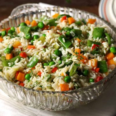 ρύζι με λαχανικά
