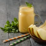 smoothie πεπόνι με γιαούρτι και παγωτο συνταγη συνταγη smoothies αργυρω