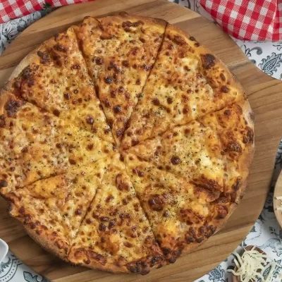 συνταγή για πίτσα - πίτσα μαργαρίτα