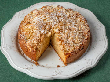 Αφράτη μηλόπιτα κέικ σε 5΄