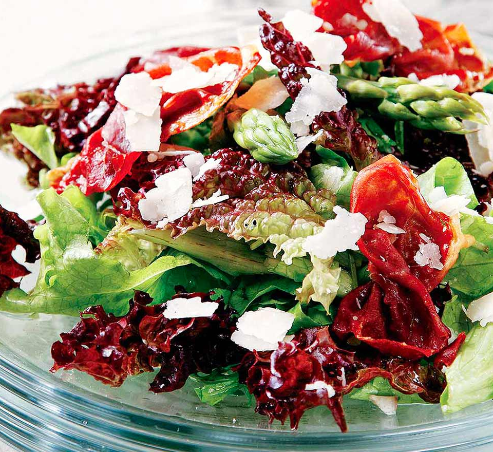 σαλατα με προσουτο