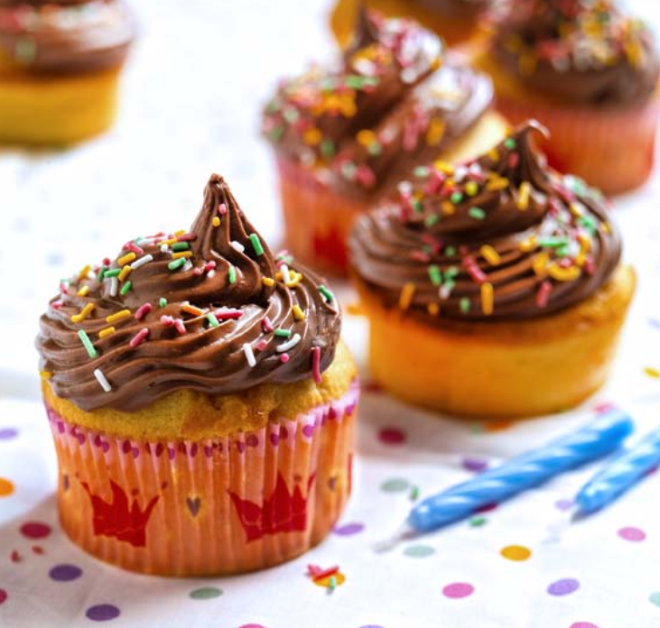 Cupcakes γενεθλίων - τούρτα cupcakes - cupcakes για γενέθλια - παιδικά κεκάκια - cupcakes για γενέθλια συνταγή