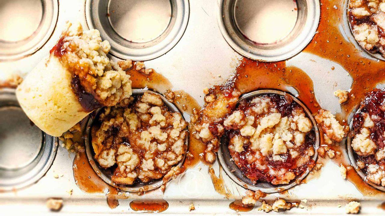 Muffins με μαρμελάδα-featured_image