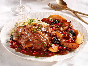 Αρνί κότσι με κυδώνια