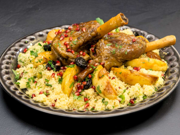 Αρνί κότσι με κυδώνια