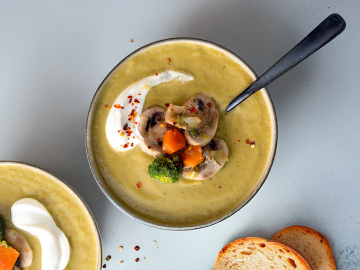 Σούπα λαχανικών βελουτέ