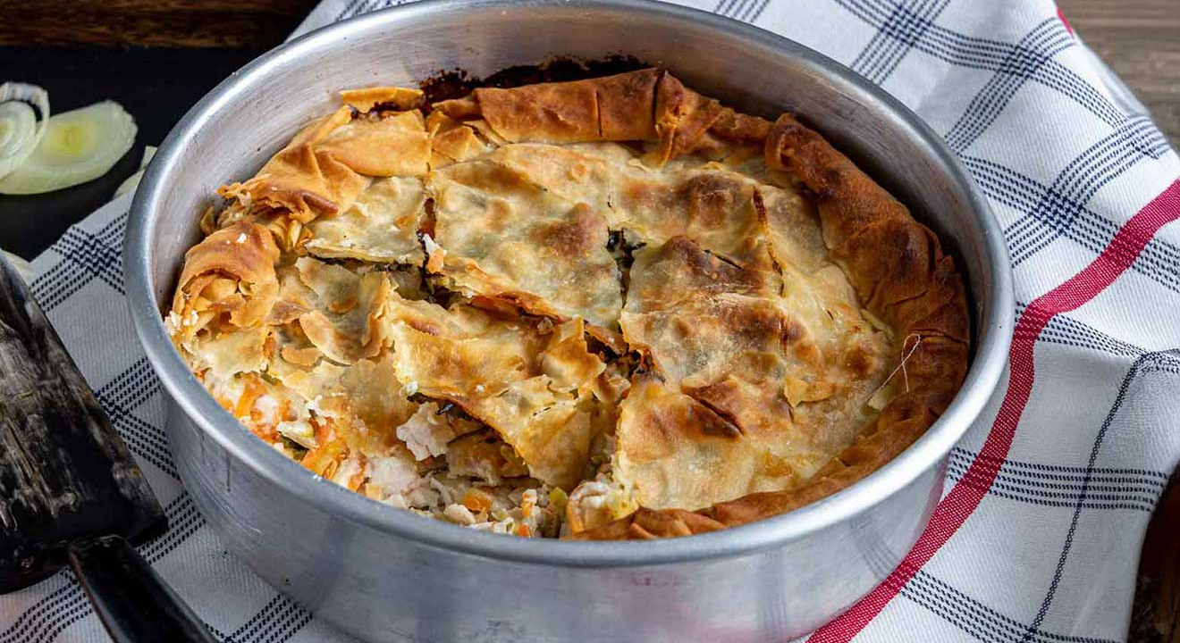 κοτοπιτα με μπεσαμελ