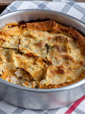 Κοτόπιτα με μπεσαμέλ