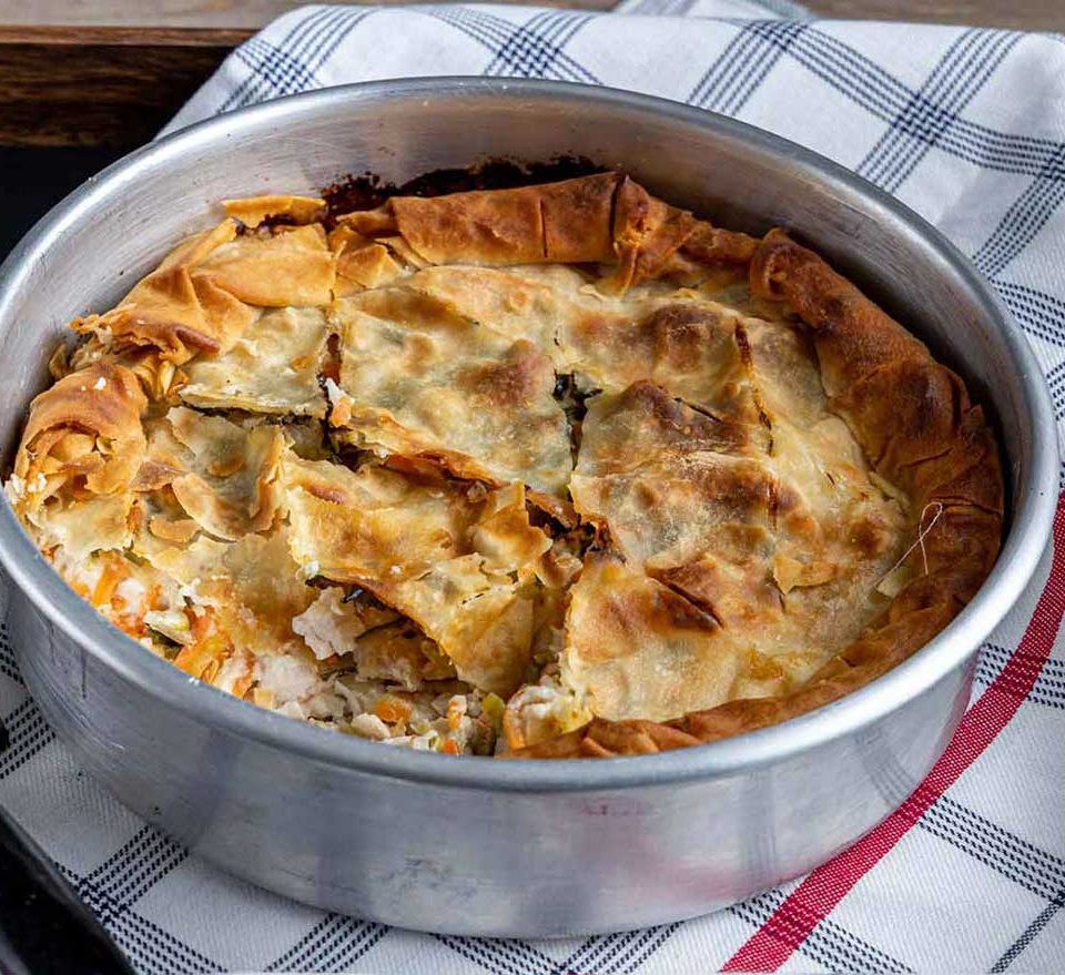 κοτοπιτα με μπεσαμελ