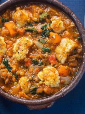 Σάλτσα κάρυ με λαχανικά