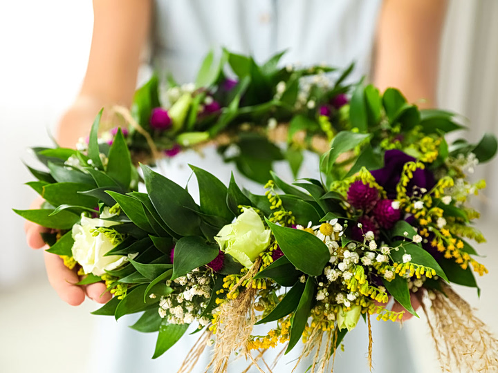 Πώς φτιάχνουμε το πρωτομαγιάτικο στεφάνι
