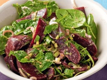 Ψητά παντζάρια σαλάτα