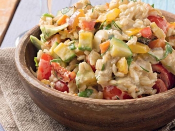 Ρυζοσαλάτα με λαχανικά