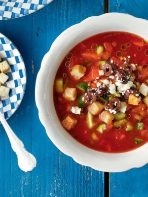 Χωριάτικη σούπα ντομάτας