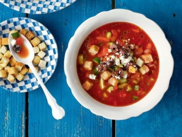 Χωριάτικη σούπα ντομάτας